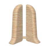 Заглушка Ideal Комфорт, дуб беленый, 55 мм (50 шт., 25 лев., 25 прав.)