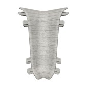 Угол внутренний Ideal Комфорт, ясень сер., 55 мм (25 шт.) Угол внутренний Ideal Комфорт, ясень сер., 55 мм (25 шт.)