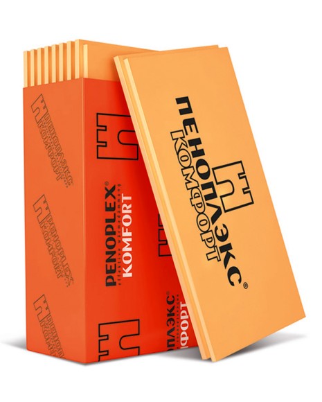 Теплоизоляция Пеноплэкс Комфорт 1185*585*20мм( 13,864м2/уп)