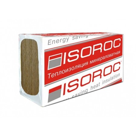 Базальтовая вата Isoroc П-75 1000х500х50 мм 8 плит в упаковке