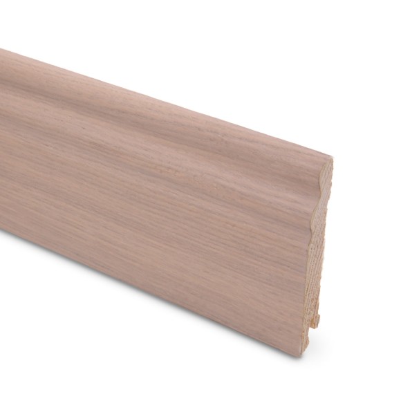 Плинтус шпонированный Lab Arte Oak Arktik 95х15х2500