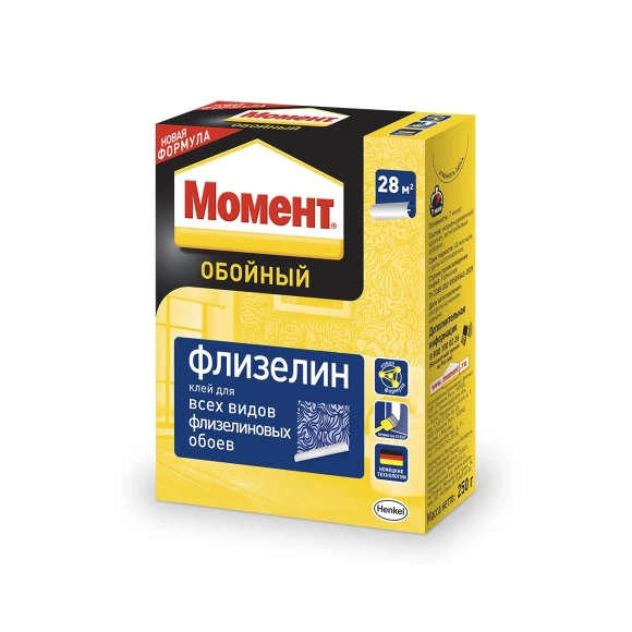 Клей для обоев Момент Флизелин (250 г)