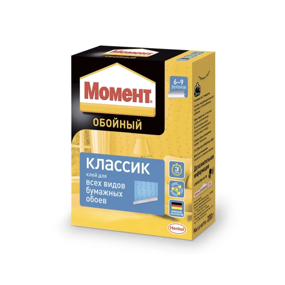 Клей для обоев Момент Классик (200 г)