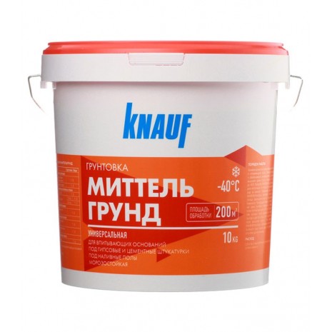 Грунтовка Knauf Миттельгрунд универсальная 10 кг