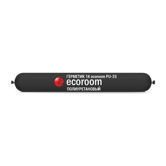 Герметик полиуретановый Ecoroom PU-40 (0,6 л) серый