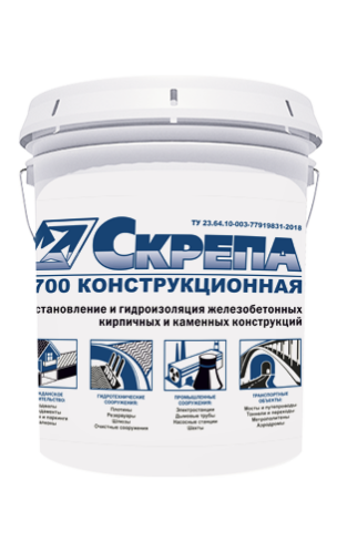 Скрепа М700 Конструкционная 25кг/ведро