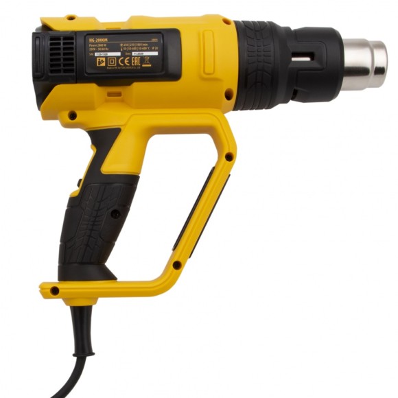 Фен технический HG-2000M, 2000 Вт, 3 режима Denzel