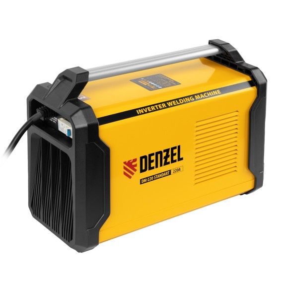 Аппарат инвертор. дуговой сварки DM-220 Standart, 220 А, ПВ 60%// Denzel Аппарат инвертор. дуговой сварки DM-220 Standart, 220 А, ПВ 60%// Denzel