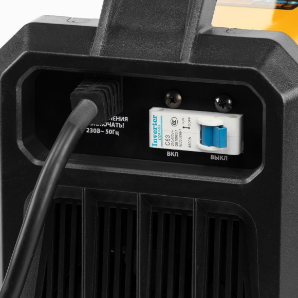 Аппарат инвертор. дуговой сварки DM-220 Standart, 220 А, ПВ 60%// Denzel Аппарат инвертор. дуговой сварки DM-220 Standart, 220 А, ПВ 60%// Denzel