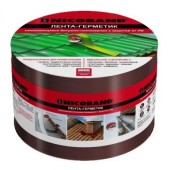 Лента герметизирующая Nicoband 10000х100 мм коричневая самоклеящаяся Лента герметизирующая Nicoband 10000х100 мм коричневая самоклеящаяся