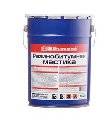 Мастика резинобитумная Bitumast 5 л
