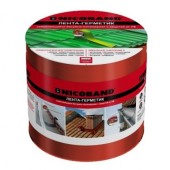 Лента герметизирующая Nicoband 3000х100 мм красная самоклеящаяся Лента герметизирующая Nicoband 3000х100 мм красная самоклеящаяся