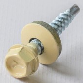 Саморез кровельный 4,8х35 RAL 1014 слоновая кость KRcwZD Yoko Саморез кровельный 4,8х35 RAL 1014 слоновая кость KRcwZD Yoko
